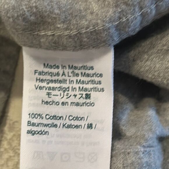 Crewcuts Boys Gray Button-Up Shirt with Brown Elbow Patches - Size 6/7 - Picture 6 of 7